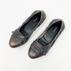 Paul Green Townsend Metallic Ballet Flats Size 7.5